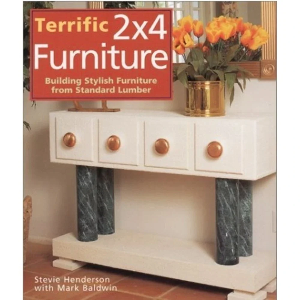 Stevie Henderson 2x4 Furniture Outdoor Living Woodworking Projects Books Lot 4